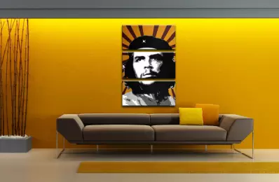 Ročno izdelana slika POP Art Che Guevara 3-delna (POP ART)