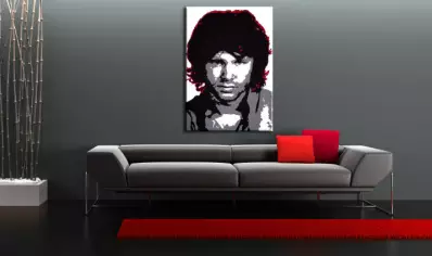 Ročno izdelana slika POP Jim Morrison 1-delna (POP ART slike)