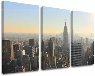 Slike na platnu 3-delne MESTA - NEW YORK ME117E30 (moderne)
