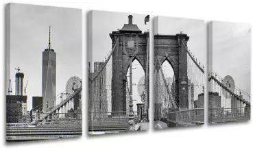 Slike na platnu 4-delne MESTO - NEW YORK ME114E41 (moderne)