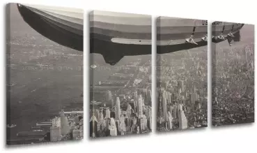 Slike na platnu 4-delne MESTO - NEW YORK ME119E41 (moderne)
