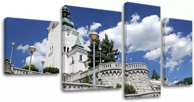 Slike na platnu 4-delne SLOVAŠKA SK024E40 (moderne slike na)
