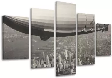 Slike na platnu 5-delne MESTA - NEW YORK ME119E50 (moderne)