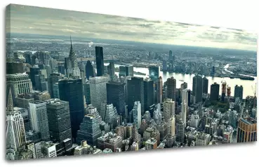 Slike na platnu MESTA Panorama - NEW YORK ME118E13 (moderne)