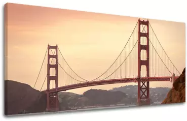 Slike na platnu MESTA Panorama - SAN FRANCISCO ME116E13